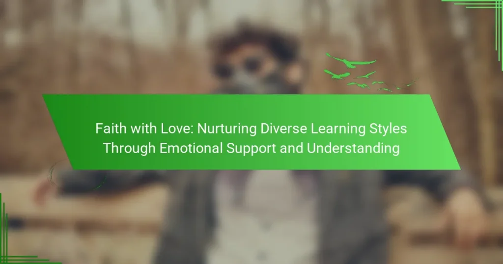 Faith with Love: Nurturing Diverse Learning Styles Through Emotional Support and Understanding